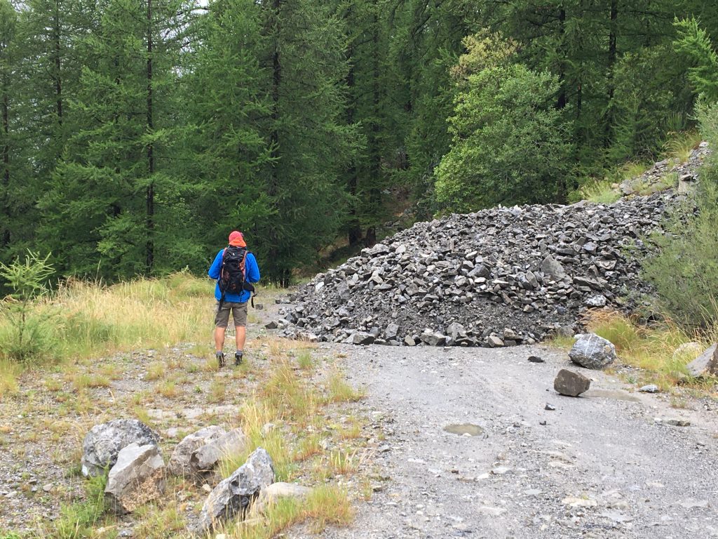 le chemin est obstrue